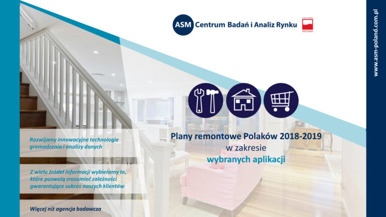 Plany remontowe Polaków 2018-2019