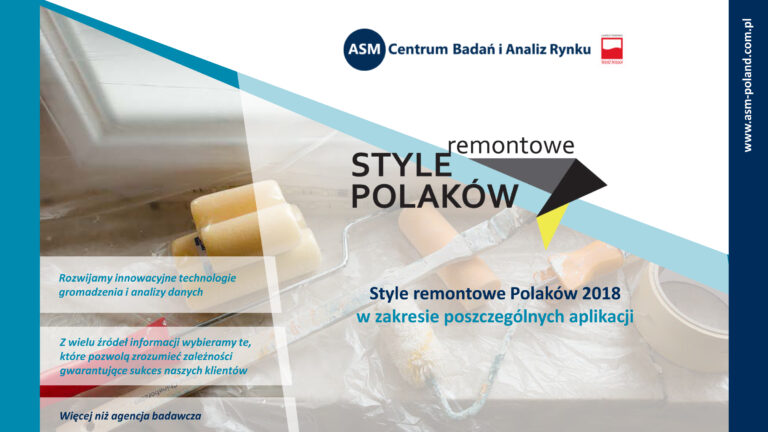 Style remontowe Polaków 2018